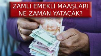 ZAMLI EMEKLİ MAAŞLARI ÖDEME TAKVİMİ: Zamlı emekli maaşları ne zaman yatacak? 2025 Temmuz SSK, Bağkur yeni emekli maaşı zam farkı hangi ay alınacak?