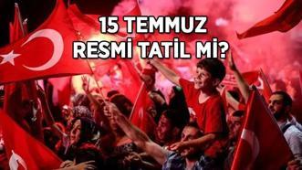 15 Temmuz bu sene hangi güne denk geliyor? 15 Temmuz resmi tatil mi?
