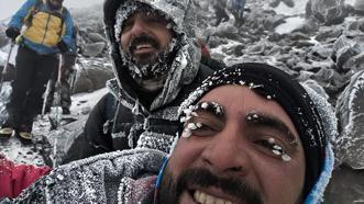 Ağrı Dağı'nda temmuz soğuğu: Eksi 35 derece