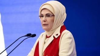 Emine Erdoğan'dan şehit olan 12 asker için başsağlığı mesajı