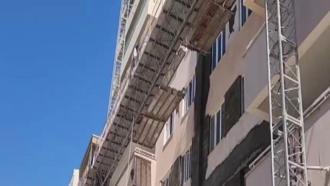 Feci son! İskele kırıldı, işçiler yere çakıldı: 2 ölü, 1 yaralı