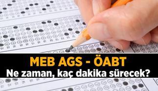 ÖSYM KILAVUZA YAZDI ❗ MEB AGS - ÖABT ne zaman, saat kaçta, kaç dakika sürecek? 2025 MEB AGS - ÖABT sınav giriş belgesi nasıl alınır, sonuçlar ne zaman açıklanacak?