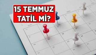 15 Temmuz Demokrasi ve Milli Birlik günü tatil mi, hafta sonu tatiliyle birleşti mi? 15 Temmuz 2025 Salı resmi tatil mi?
