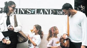 Londra’da aile zamanı