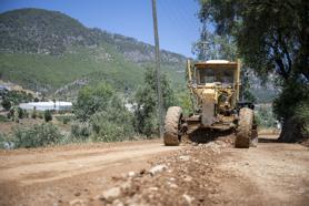 Anamur Gercebahşiş’in yol çilesi Büyükşehir’le sona erdi