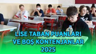 2025 LGS TABAN PUANLAR VE BOŞ KONTENJANLAR AÇIKLANDI! E-OKUL Lise taban puanları ve kontenjanları | Fen Lisesi, Anadolu Lisesi, Anadolu İmam Hatip Lisesi taban puanları ve kontenjan listesi...