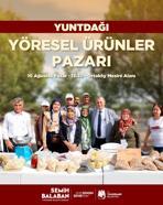 Yuntdağı Yöresel Ürünler Pazarı bu yıl da kuruluyor