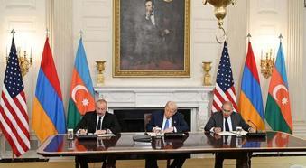 Azerbaycan ve Ermenistan arasında imzalanan ortak deklarasyonun metni paylaşıldı