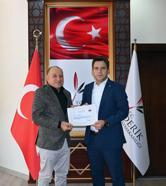 Derik’te 13 yıl görev yapan milli eğitim müdürüne veda