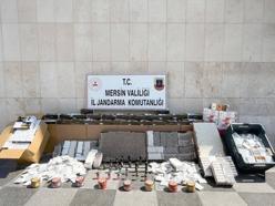 Mersin’de kaçak makaron operasyonu