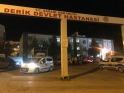 Derik'te otomobiller çarpıştı: 1’i çocuk 5 yaralı