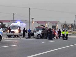 Yola çıkan köpek kazaya neden oldu: 2 yaralı