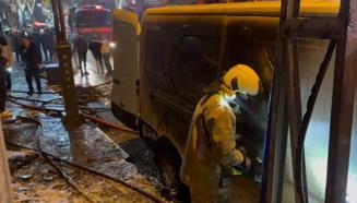 İstanbul - Pendik’te tekstil atölyesinde çıkan yangın söndürüldü