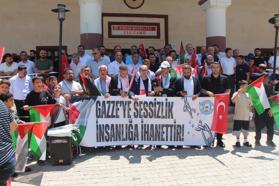 Şırnak’ta Cuma çıkışı İsrail protestosu