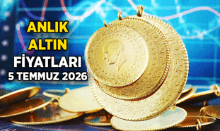 YENİ ALTIN FİYATLARI CANLI KUR 🔍 5 Temmuz 2026 Bugün gram altın, çeyrek altın, yarım altın ve tam altın fiyatları ne kadar? İşte altın fiyatlarındaki hafta sonu ivmesi