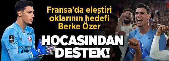 Lille'de Bruno Genesio'dan Berke Özer açıklaması! Oyuncusuna destek oldu