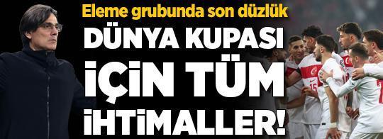 Türkiye için Dünya Kupası yolunda son viraj! İşte A Milli Takım’ın muhtemel rakipleri