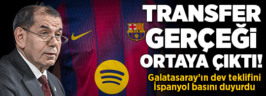 Galatasaray'da transfer gerçeği! İspanyol devine teklif sonradan ortaya çıktı
