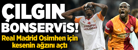 Osimhen'de Galatasaray'ı kara geçirecek bonservis bedeli! Real Madrid transferde kesenin ağzını açtı