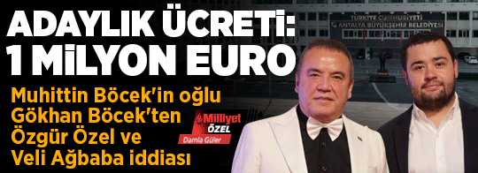 Son dakika... Muhittin Böcek'in oğlu Gökhan Böcek'ten Özgür Özel ve Veli Ağbaba iddiası! Adaylık ücreti: 1 milyon euro