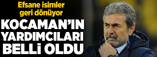 Fenerbahçe'de kritik gelişme! Aykut Kocaman'ın yardımcıları belli oldu