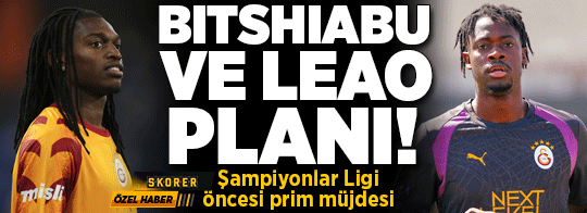 Galatasaray'da Bitshiabu ve Leao planı! Şampiyonlar Ligi öncesi prim müjdesi