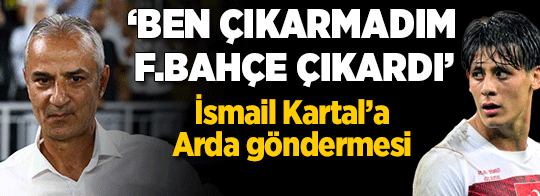 Emre Belözoğlu'ndan İsmail Kartal'a Arda Güler göndermesi: Ben çıkarmadım Fenerbahçe çıkardı