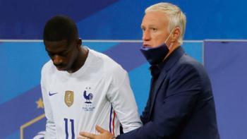 Fransa Milli Takımı'nda sakatlanan Dembele, EURO 2020'nin geri kalanında forma giyemeyecek