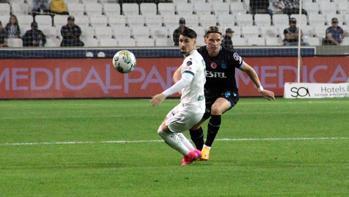 Gol düellosunda kazanan Trabzonspor