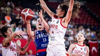 16 Yaş Altı Kız Milli Basketbol Takımı, Sırbistan’a mağlup oldu