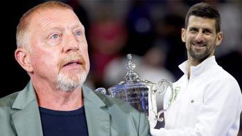 Tenis efsanesi Boris Becker'den Novak Djokovic'e: İnsan değil
