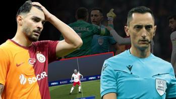 Galatasaray - Manchester United maçında tartışmalı karar UEFA görüntüsü tatmin etmedi