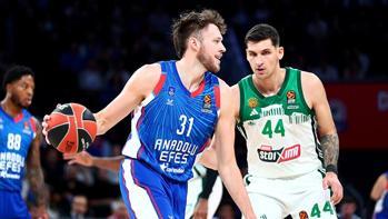 Anadolu Efes, Ergin Ataman'ın Panathinaikos'unu yıktı!