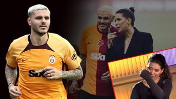 Wanda Nara gözyaşlarına hakim olamadı Çok üzgünüm