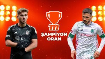 Beşiktaş-Konyaspor maçı Tek Maç, Canlı Bahis, Canlı Sohbet ve Şampiyon Oran seçenekleriyle Misli'de