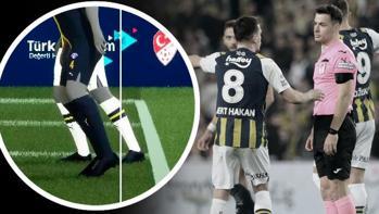 Fenerbahçe'de Edin Dzeko ofsayta takıldı! Mert Hakan Yandaş itiraz etti