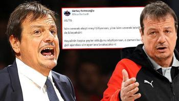 Fenerbahçeli yöneticiden Ergin Ataman'a sert tepki: Bu kutsal görevi bırakacaksın!