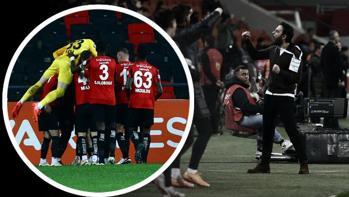 Beşiktaş, Gaziantep FK deplasmanında yıkıldı Selçuk İnan 3 puanla başladı