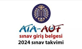Atatürk Üniversitesi Açık Öğretim Fakültesi ✍🏻 ATA AÖF sınav giriş belgesi açıklandı mı 2024 ATA AÖF Bahar Dönemi vize ve final sınavları ne zaman İşte sınav takvimi