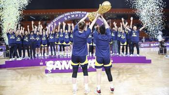 ING Kadınlar Basketbol Süper Ligi'nde şampiyon Fenerbahçe Alagöz Holding oldu!