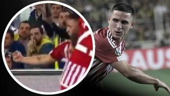 Fenerbahçe - Olympiakos maçında skandal El hareketini hakem görmedi