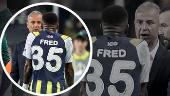 Fenerbahçede Fred şaştı kaldı İsmail Kartala tepki gösterdi