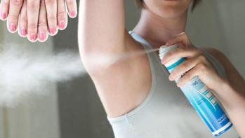 Tırnaklardaki ojeyi bile çıkarıyor İşte deodorantın kimsenin bilmediği kullanım alanları