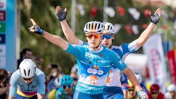 59. Cumhurbaşkanlığı Türkiye Bisiklet Turunda Bodrum-Kuşadası etabını Tobias Andresen kazandı