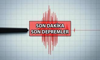 GÜNCEL SON DEPREMLER >> Az önce deprem mi oldu, konumu nerede, kaç büyüklüğünde, derinliği ne kadar Son dakika son depremler