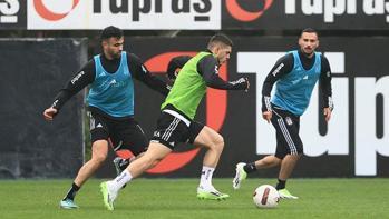 Beşiktaşta Rizespor maçı mesaisi tamamlandı