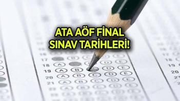 ATA AÖF FİNAL SINAV TARİHLERİ 2024: Atatürk Üniversitesi ATA AÖF bahar dönemi final sınav giriş belgesi ne zaman yayımlanacak