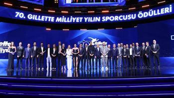 70. Gillette Milliyet Yılın Sporcusu Ödül Töreninden kareler