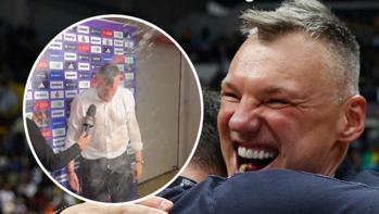 Fenerbahçe Bekoda Monaco zaferi sonrası çılgın kutlama Jasikevicius neye uğradığını şaşırdı