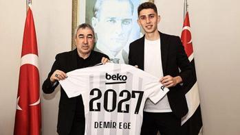 Beşiktaş, Demir Ege Tıknazın sözleşmesini uzattı